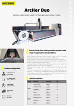 Laser plate & pipe cutting machine Archer Duo-1