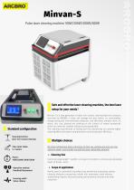 Pulse laser cleaning machine - Minvan-S - 1