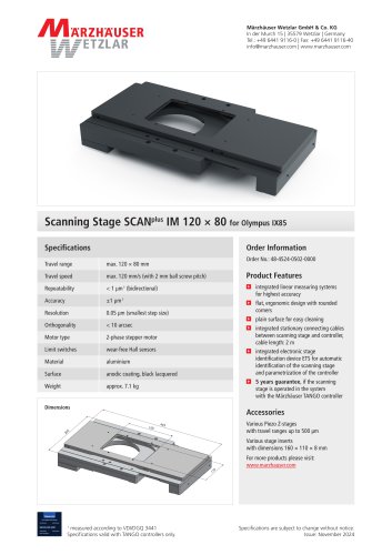 SCANplus IM 120 x 80