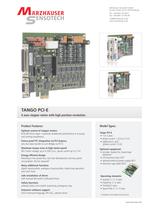 TANGO PCI-E 4 axes stepper motor with high position resolution.-1