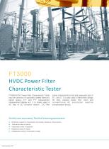 FT3000 HVDC Power Filter Characteristic Tester Brochure_EN_2022 V1-2