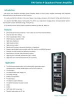 PAV3000 PAV5000 PAV7500 PAV10000 PAV15000 PAV20000 Series 4-Quadrant Power Amplifiers(3K-20K)-3