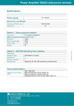 Power Amplifier DIAO3(Advanced version) Digital Interface for Simulator Application2026 V1-2