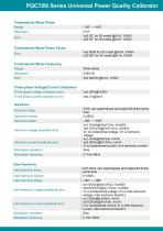 PQC700i Series Universal Power Quality Calibrator Brochure_EN_2026 V1-8