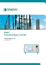 PW41i(Basic) Protective Relay Test Set Brochure 2026 V1-1