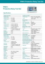 PW41i(Basic) Protective Relay Test Set Brochure 2026 V1-8