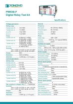 PW636i-F Digital relay test kit Datasheet_EN_2026 V2-1