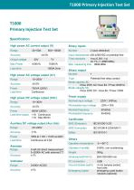 T1000 Primary Injection Test Set-9