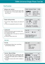 T200A Universal Single Phase Test Set-5