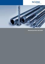 Catalog steel shafts: Catalog Hardened precision steel shafts-1