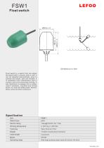 LEFOO/FLOAT SWITCH/ FOR TANK/ WELL - 1