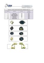 Oil/Water Caps Catalogue - 1