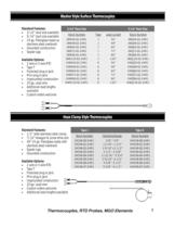 thermocouples and RTD sensors - 7