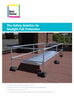 The Safety Solution for Skylight Fall Protection Kee Dome