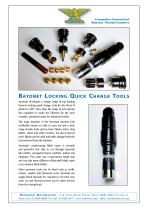 Bayonet Mount tooling brochure - 1