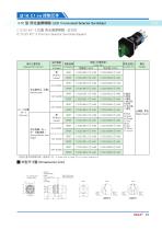 16ADX Switch Series C1 Series: LED Illuminated Selector Switches - 5