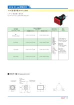 16ADX Switch Series C1 Series: Pilot Lights - 3