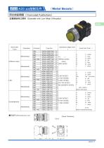22A20 switch series:Illuminated pushbutton switches - 9