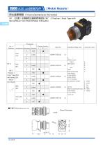 22A20 Switch Series:Illuminated Selector Switches - 12