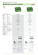 Euro Type Terminal Blocks:  MA325-508M - 1