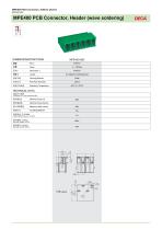 Euro Type Terminal Blocks: MPE400-880 - 1