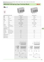 Euro Type Terminal Blocks: MWX300-508-1