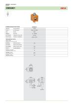 Euro Type Terminal Blocks:OM56001 - 1