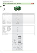 MA126 PCB Terminal Block, Modular - 1