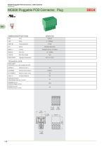 MC600 Pluggable PCB Connector, Plug - 1