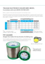 ELECTRONIC SOLDERING MATERIALS - 2