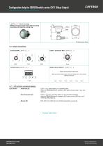 Configuration help for SENSORswitch series CHT1 (Relay Output) - 6
