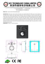 38mm Optical Trackball K-TEK-B116-38-OTB-AVR-RM-BT-DWP-1