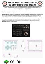 industrial membrane keypad K-TEK-D185-MTB-KP-SW-data sheet-1