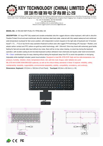 K-TEK-M315KP-FN-BL-FC+TP85-DML+2K