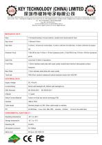 K-TEK-M360-25-OTB-KP-FN-BL-BT-DWP data sheet - 2