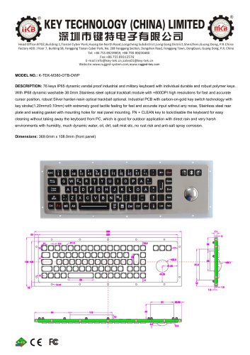 K-TEK-M380-OTB-DWP