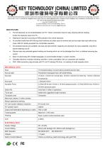 K-TEK-M383TP-KP-FN-DT-DWP data sheet - 2