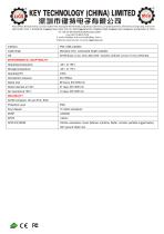 K-TEK-M383TP-KP-FN-DT-DWP data sheet - 3