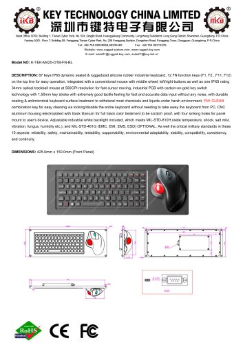 K-TEK-M425-OTB-FN-BL