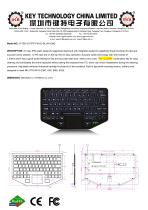 Keyboard K-TEK-V275TP-FN-SC-BL-NV-EMC datasheet-1