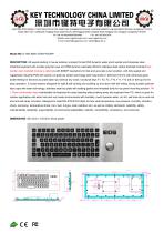 Marine Keyboard K-TEK-M361-OTB-FN-DWP-1