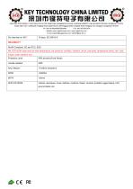 Marine Keyboard K-TEK-M361-OTB-FN-DWP-3