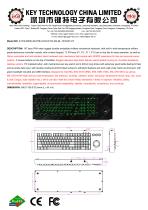 mechanical keyboard trackball K-TEK-M506-38-MTB-AVR-KP-FN-MA-BL-151B-BT-DT-1