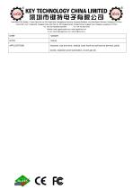 metal industrial keyboard K-TEK-A392TP-DWP data sheet-4