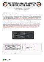 Military Keyboard K-TEK-M315TP-FN-BL-FC-KC-ML-1