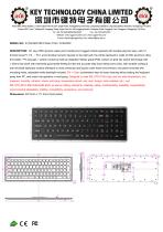 Military Rugged Keyboard K-TEK-M327KP-FN-BL-IT-NV-151B-DWP-1