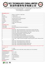 Radar Keyboard K-TEK-M525TP-OTB-RS-FN-BL-151B-DWP+KVM-2