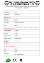 Removable Optical Trackball K-TEK-38-MTB-AVR DWP Datasheet-2