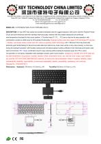 Rubber Keyboard K-TEK-M263-FN-BL-FC-KC+TP85-DML+2K-FC-1