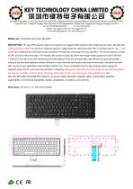 RUgged Chiclet Keyboard K-TEK-M327KP-FN-BL-DM-DWP-1